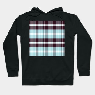 Winter Aesthetic Iagan 1 Hand Drawn Textured Plaid Pattern Hoodie